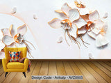 Avikalp Exclusive AVZ0005 Chinese Style Wind Relief Flower Tv Background Wall HD 3D Wallpaper Avikalp Exclusive AVZ0005 Chinese Style Wind Relief Flower Tv Background Wall HD 3D Wallpaper