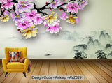 Avikalp Exclusive AVZ0291 Chinese Style Jade Orchid Ink Landscape Background Wall HD 3D Wallpaper Avikalp Exclusive AVZ0291 Chinese Style Jade Orchid Ink Landscape Background Wall HD 3D Wallpaper