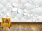 Avikalp Exclusive AVZ0343 Modern Stereo 3D Flower Geometry Living Room Tv Background Wall HD 3D Wallpaper