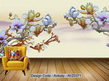 Avikalp Exclusive AVZ0371 Medium And Modern Three Dimensional Golden Chinese And Rich Background Wall HD 3D Wallpaper Avikalp Exclusive AVZ0371 Medium And Modern Three Dimensional Golden Chinese And Rich Background Wall HD 3D Wallpaper