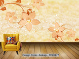Avikalp Exclusive AVZ0477 Champagne Gold Noble Pearl Flower Flower Vine Gold Background Wall HD 3D Wallpaper Avikalp Exclusive AVZ0477 Champagne Gold Noble Pearl Flower Flower Vine Gold Background Wall HD 3D Wallpaper