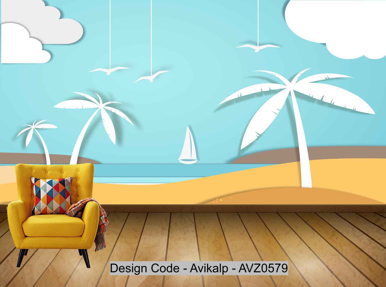 Avikalp Exclusive AVZ0579 Children's Room 3D Stereo Warm Tv Background Wall HD 3D Wallpaper Avikalp Exclusive AVZ0579 Children's Room 3D Stereo Warm Tv Background Wall HD 3D Wallpaper