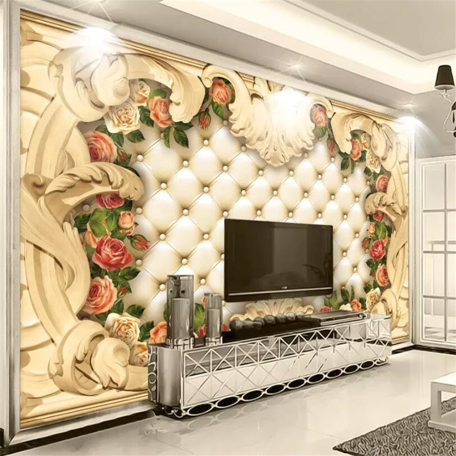 Avikalp Exclusive AWZ0174 3d Wallpaper Mural Continental Border Luxury Soft Bags Rose Background Wall Fresco HD 3D Wallpaper Avikalp Exclusive AWZ0174 3d Wallpaper Mural Continental Border Luxury Soft Bags Rose Background Wall Fresco HD 3D Wallpaper