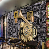 Avikalp Exclusive AWZ0197 3d Fresco Wall Sticker Loft Style Metal Letter Gear Background HD 3D Wallpaper Avikalp Exclusive AWZ0197 3d Fresco Wall Sticker Loft Style Metal Letter Gear Background HD 3D Wallpaper