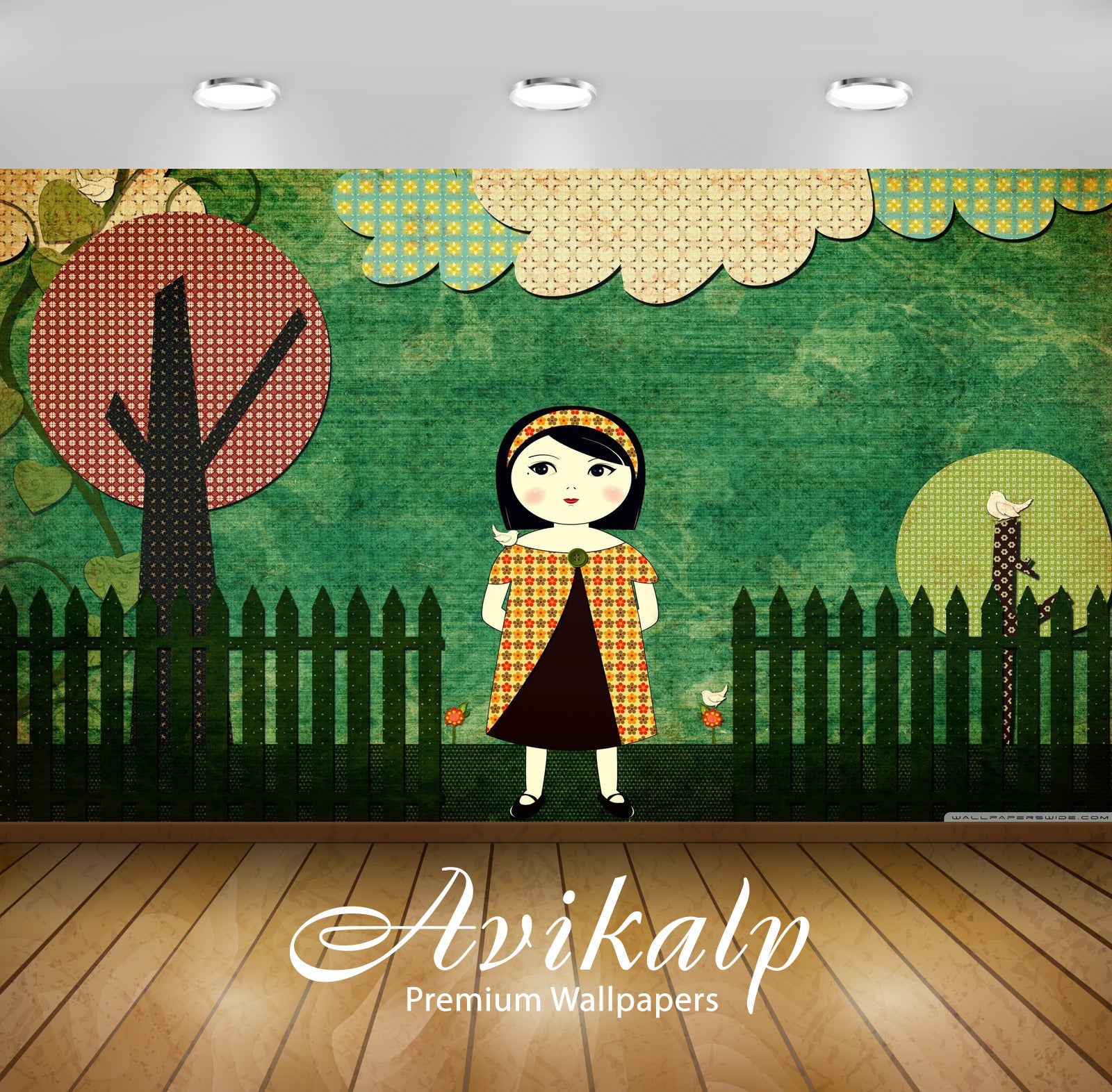 Avikalp Exclusive Girl In Deep Thoughts AWI1134 HD Wallpapers for Living room, Hall, Kids Room, Kitc Avikalp Exclusive Girl In Deep Thoughts AWI1134 HD Wallpapers for Living room, Hall, Kids Room, Kitc