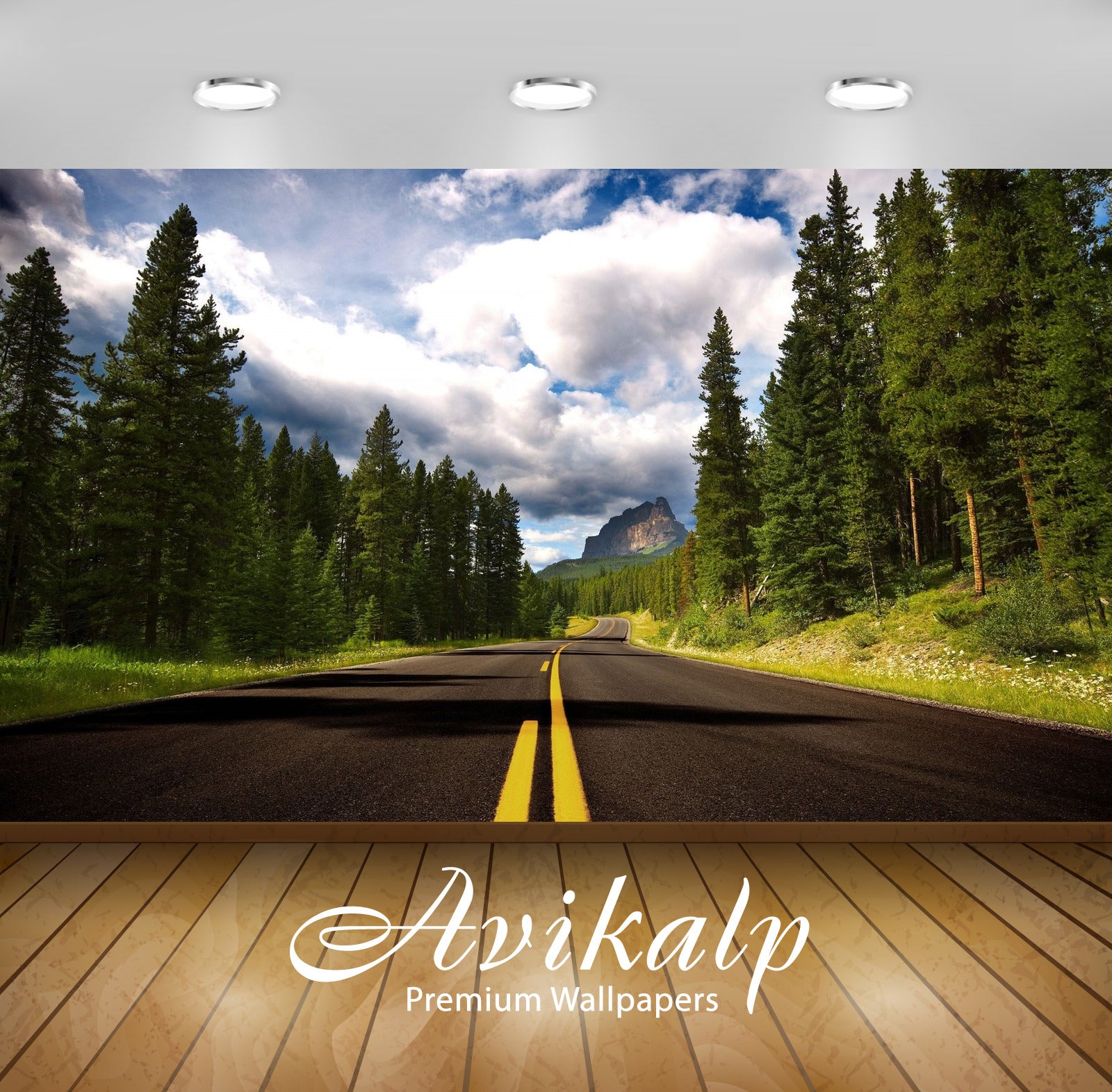 Avikalp Exclusive Road AWI1183 HD Wallpapers for Living room, Hall, Kids Room, Kitchen, TV Backgroun Avikalp Exclusive Road AWI1183 HD Wallpapers for Living room, Hall, Kids Room, Kitchen, TV Backgroun