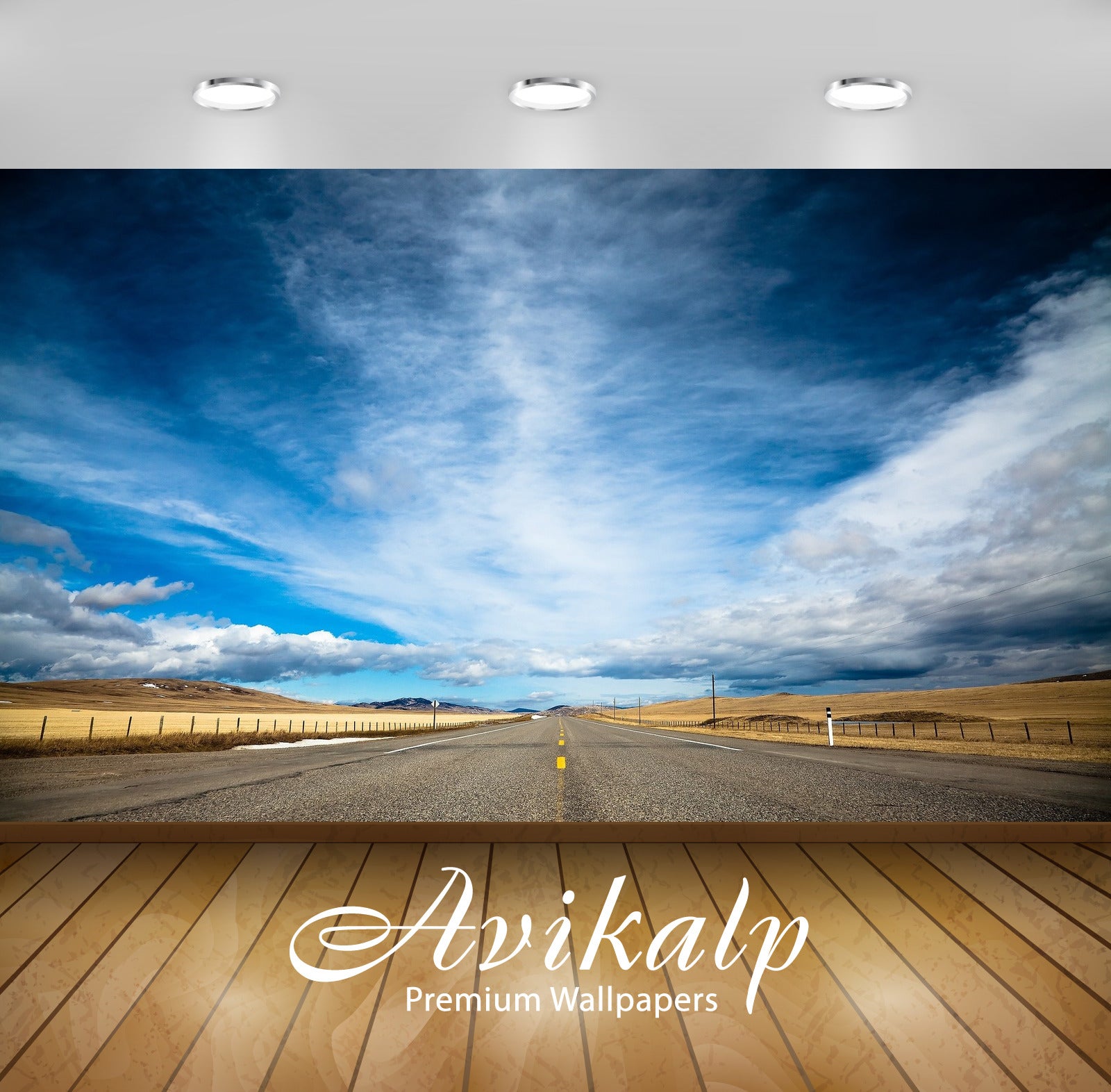 Avikalp Exclusive Roads Leading To Clouds AWI1184 HD Wallpapers for Living room, Hall, Kids Room, Ki Avikalp Exclusive Roads Leading To Clouds AWI1184 HD Wallpapers for Living room, Hall, Kids Room, Ki