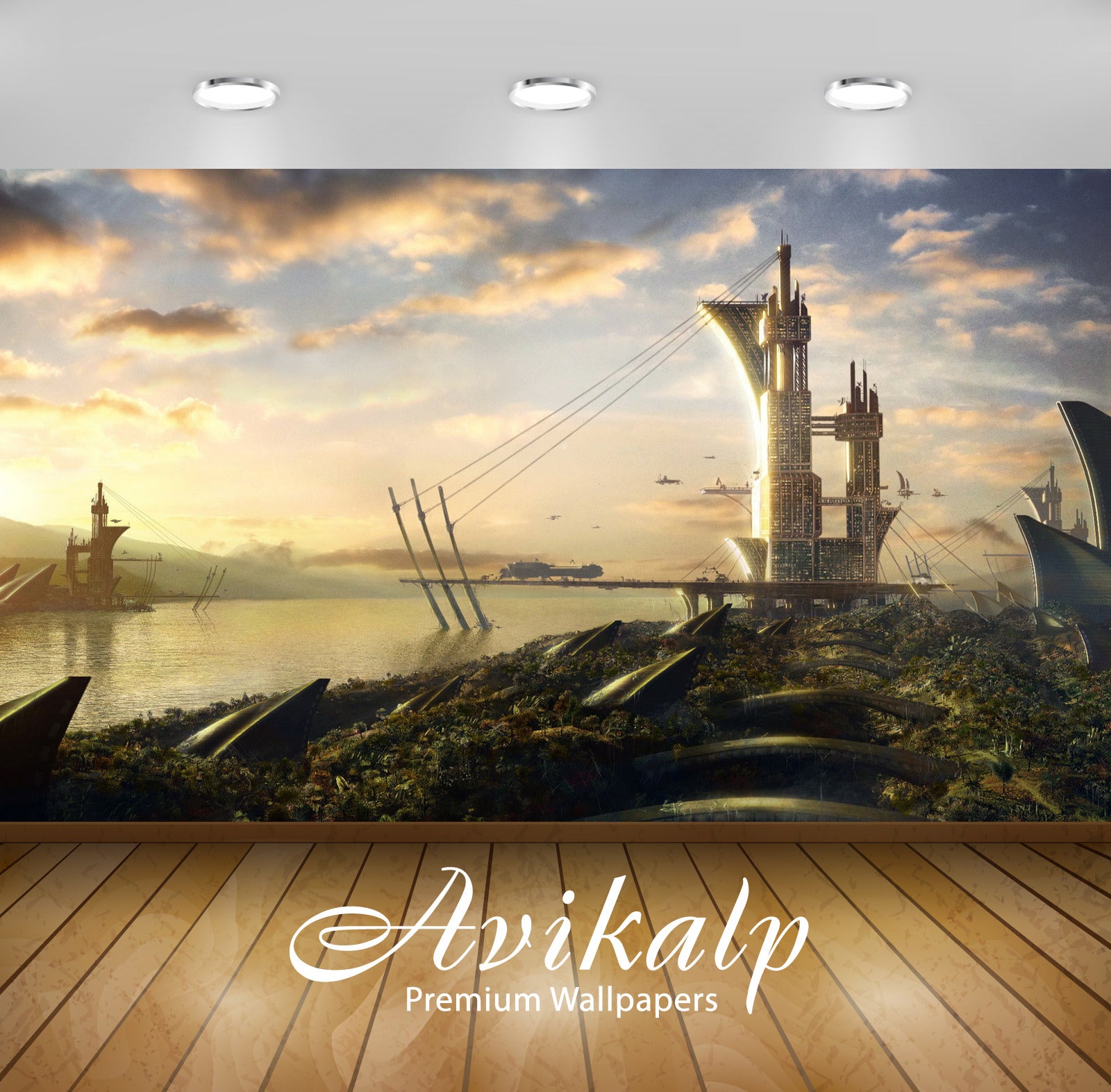 Avikalp Exclusive Sci-fi AWI1202 HD Wallpapers for Living room, Hall, Kids Room, Kitchen, TV Backgro Avikalp Exclusive Sci-fi AWI1202 HD Wallpapers for Living room, Hall, Kids Room, Kitchen, TV Backgro