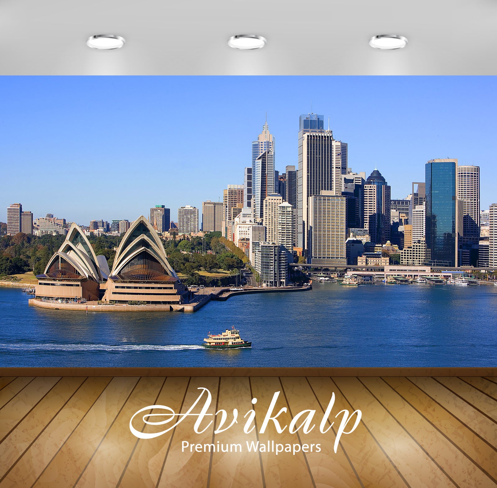 Avikalp Exclusive Awi1445 Sydney Full HD Wallpapers for Living room, Hall, Kids Room, Kitchen, TV Ba Avikalp Exclusive Awi1445 Sydney Full HD Wallpapers for Living room, Hall, Kids Room, Kitchen, TV Ba