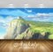 Avikalp Exclusive Awi1656 Beautiful Hut On The Mountain Painting Full HD Wallpapers for Living room,