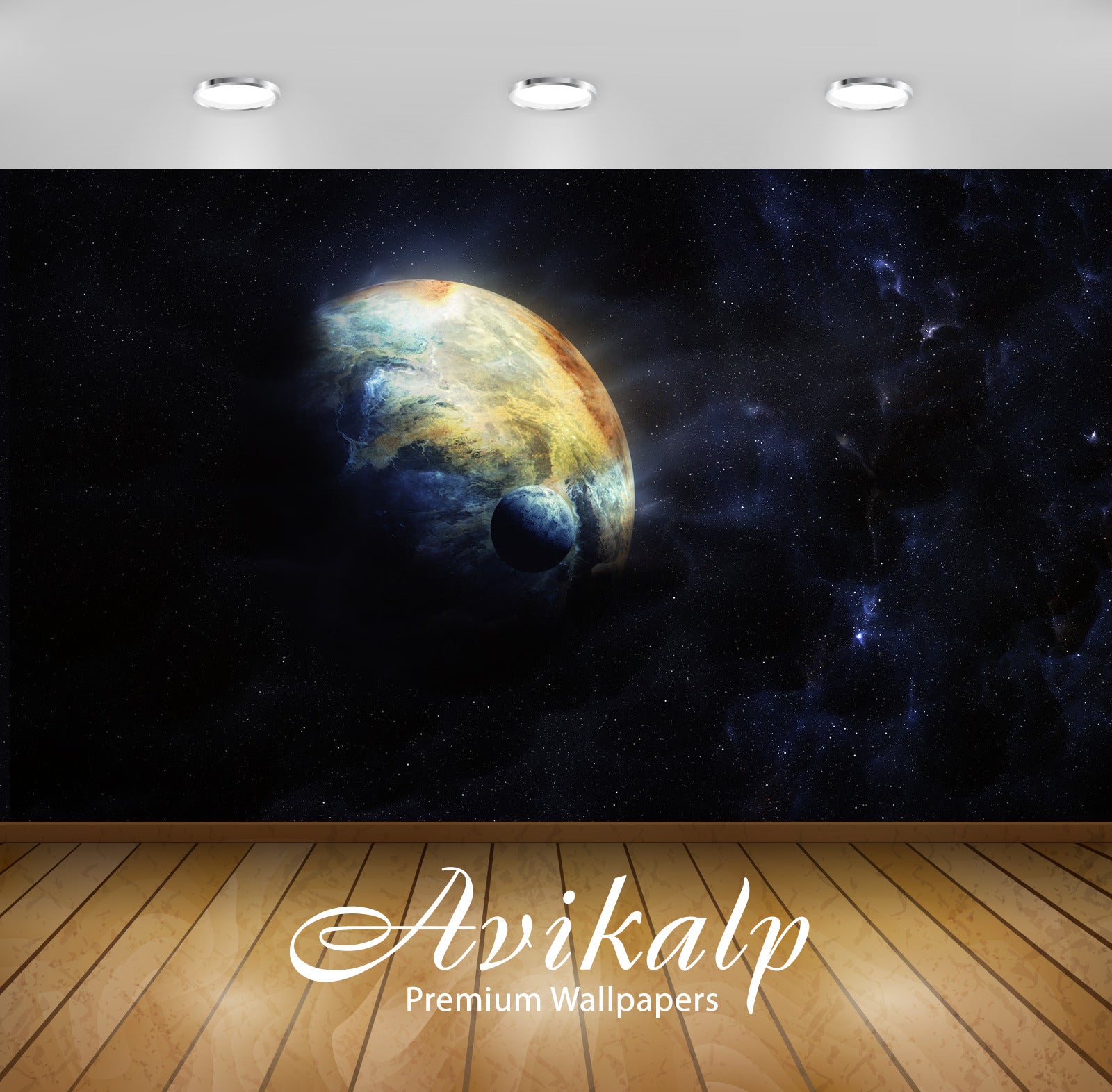 Avikalp Exclusive Awi1887 Space Abstract Full HD Wallpapers for Living room, Hall, Kids Room, Kitche Avikalp Exclusive Awi1887 Space Abstract Full HD Wallpapers for Living room, Hall, Kids Room, Kitche