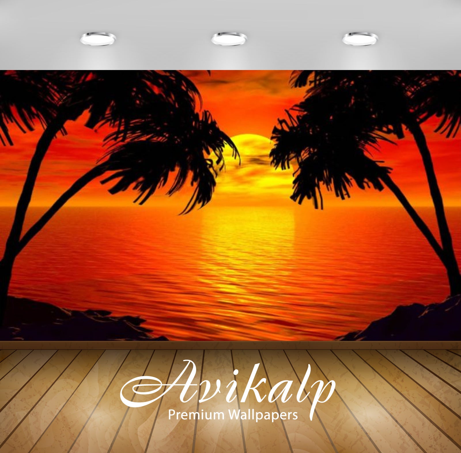 Avikalp Exclusive Awi2115 Paradise Sunset Tropical Island Palm Sea Red Sky  Full HD Wallpapers for L Avikalp Exclusive Awi2115 Paradise Sunset Tropical Island Palm Sea Red Sky  Full HD Wallpapers for L