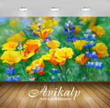 Avikalp Exclusive Awi2388 Art Poddubnyak Victor Yellow Flowers Full HD Wallpapers for Living room, H Avikalp Exclusive Awi2388 Art Poddubnyak Victor Yellow Flowers Full HD Wallpapers for Living room, H