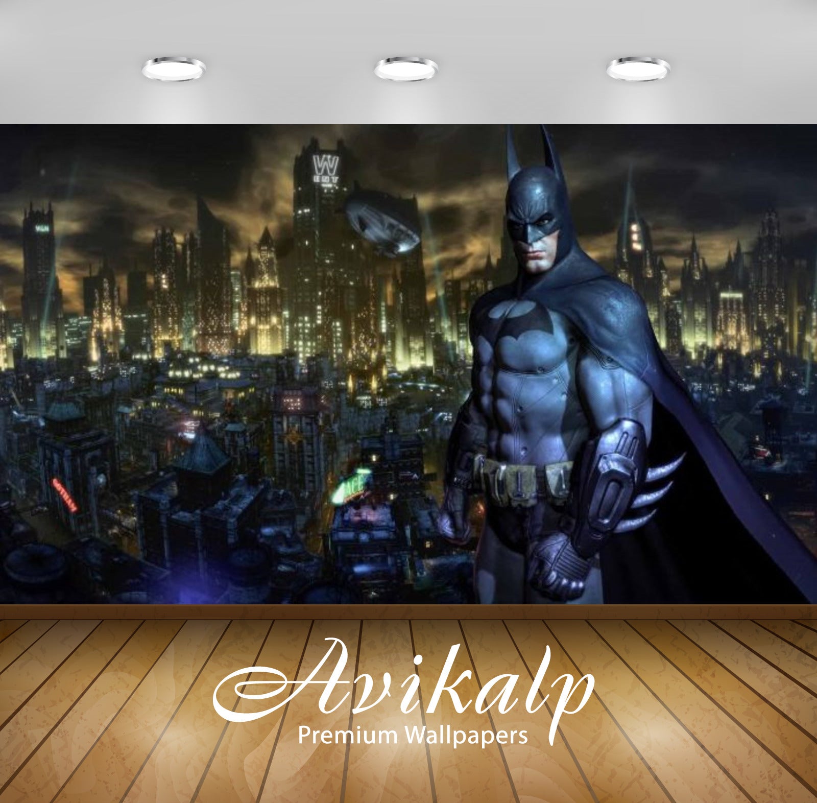 Avikalp Exclusive Awi2413 Batman Arkham Knight Black Full HD Wallpapers for Living room, Hall, Kids Avikalp Exclusive Awi2413 Batman Arkham Knight Black Full HD Wallpapers for Living room, Hall, Kids