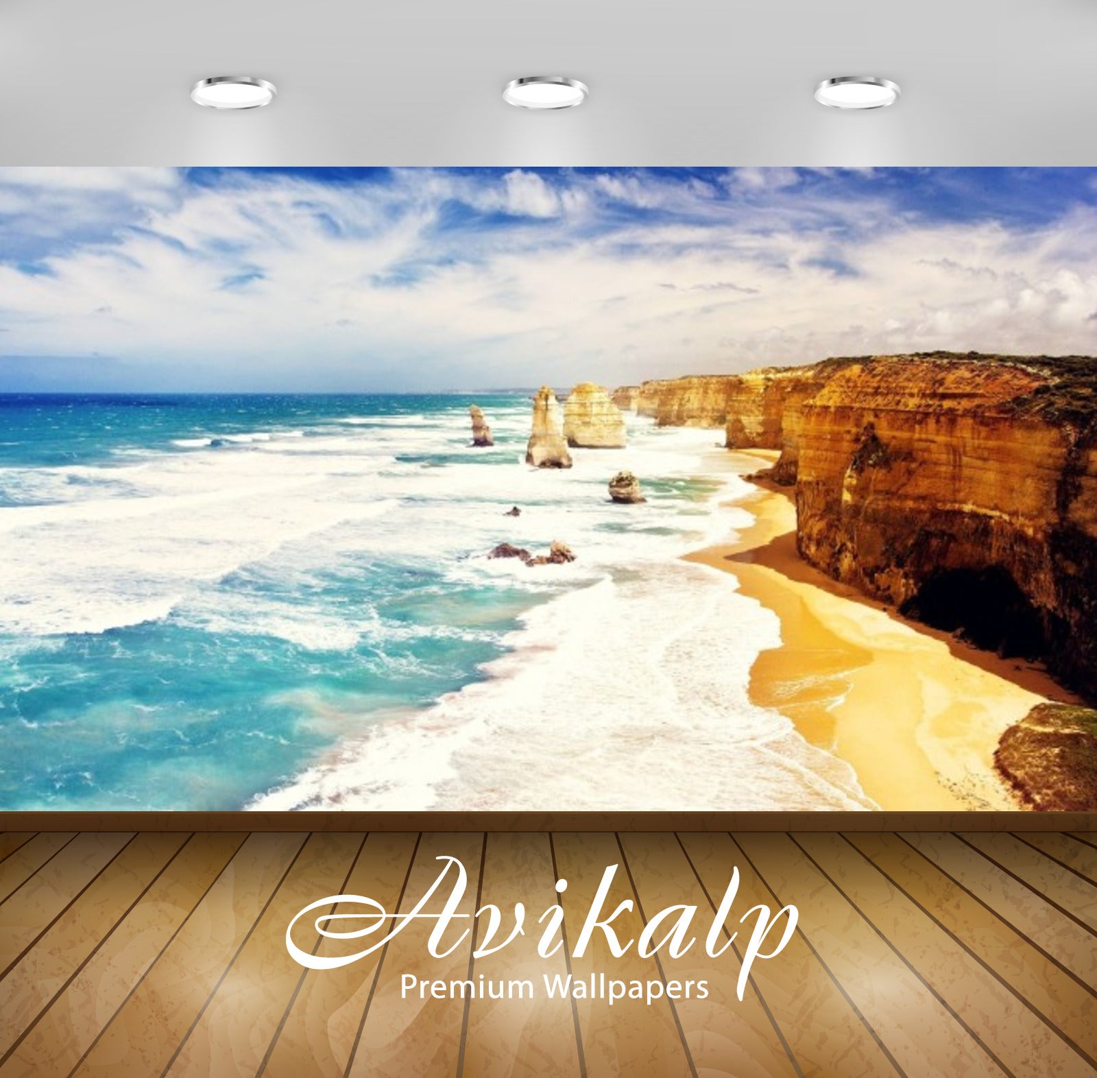 Avikalp Exclusive Awi2418 Beach Full HD Wallpapers for Living room, Hall, Kids Room, Kitchen, TV Bac Avikalp Exclusive Awi2418 Beach Full HD Wallpapers for Living room, Hall, Kids Room, Kitchen, TV Bac