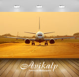 Avikalp Exclusive Awi2452 Boeing 737 At Sunset Aircraft Full HD Wallpapers for Living room, Hall, Ki Avikalp Exclusive Awi2452 Boeing 737 At Sunset Aircraft Full HD Wallpapers for Living room, Hall, Ki