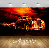 Avikalp Exclusive Awi2622 Fire Classic Car Full HD Wallpapers for Living room, Hall, Kids Room, Kitc Avikalp Exclusive Awi2622 Fire Classic Car Full HD Wallpapers for Living room, Hall, Kids Room, Kitc