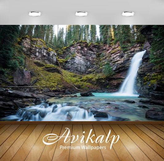 Avikalp Exclusive Awi3032 South Fork Mineral Creek Falls Near Silverton Colorado Waterfall Nature Sc