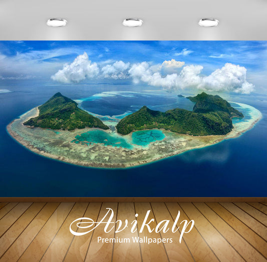 Avikalp Exclusive Awi3151 Thun Sakaran Marine Park Known As The Parkland Islands Marine Park On The