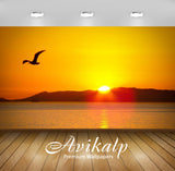 Avikalp Exclusive Awi3283 Beautiful Sunrise Bird Shining Water Full HD Wallpapers for Living room, H Avikalp Exclusive Awi3283 Beautiful Sunrise Bird Shining Water Full HD Wallpapers for Living room, H