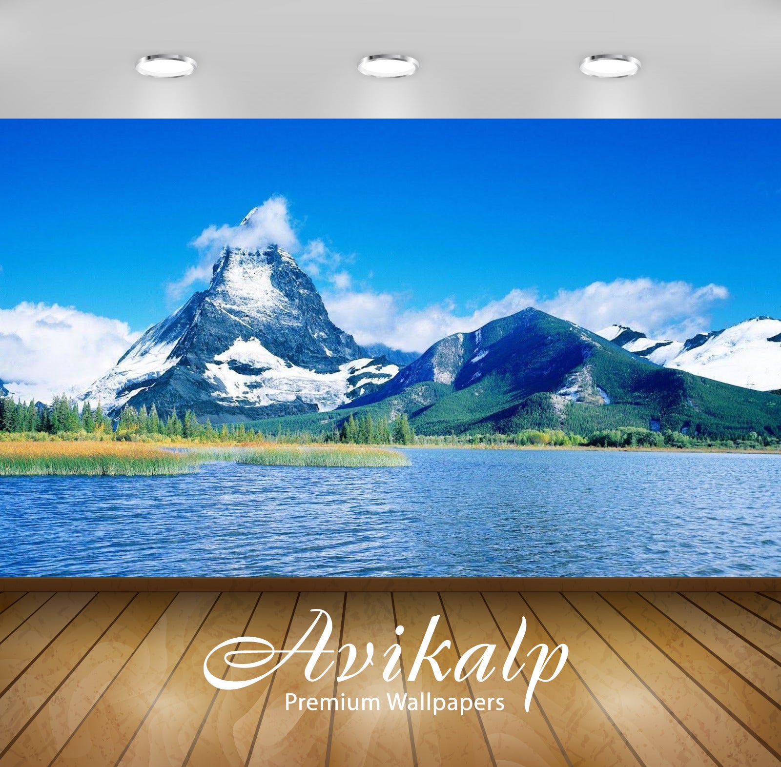 Avikalp Exclusive Awi3365 Snowy Mountains Lake Nature Scenery Full HD Wallpapers for Living room, Ha Avikalp Exclusive Awi3365 Snowy Mountains Lake Nature Scenery Full HD Wallpapers for Living room, Ha