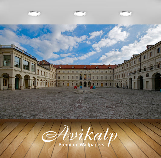 Avikalp Exclusive Premium stadtschloss HD Wallpapers for Living room, Hall, Kids Room, Kitchen, TV B