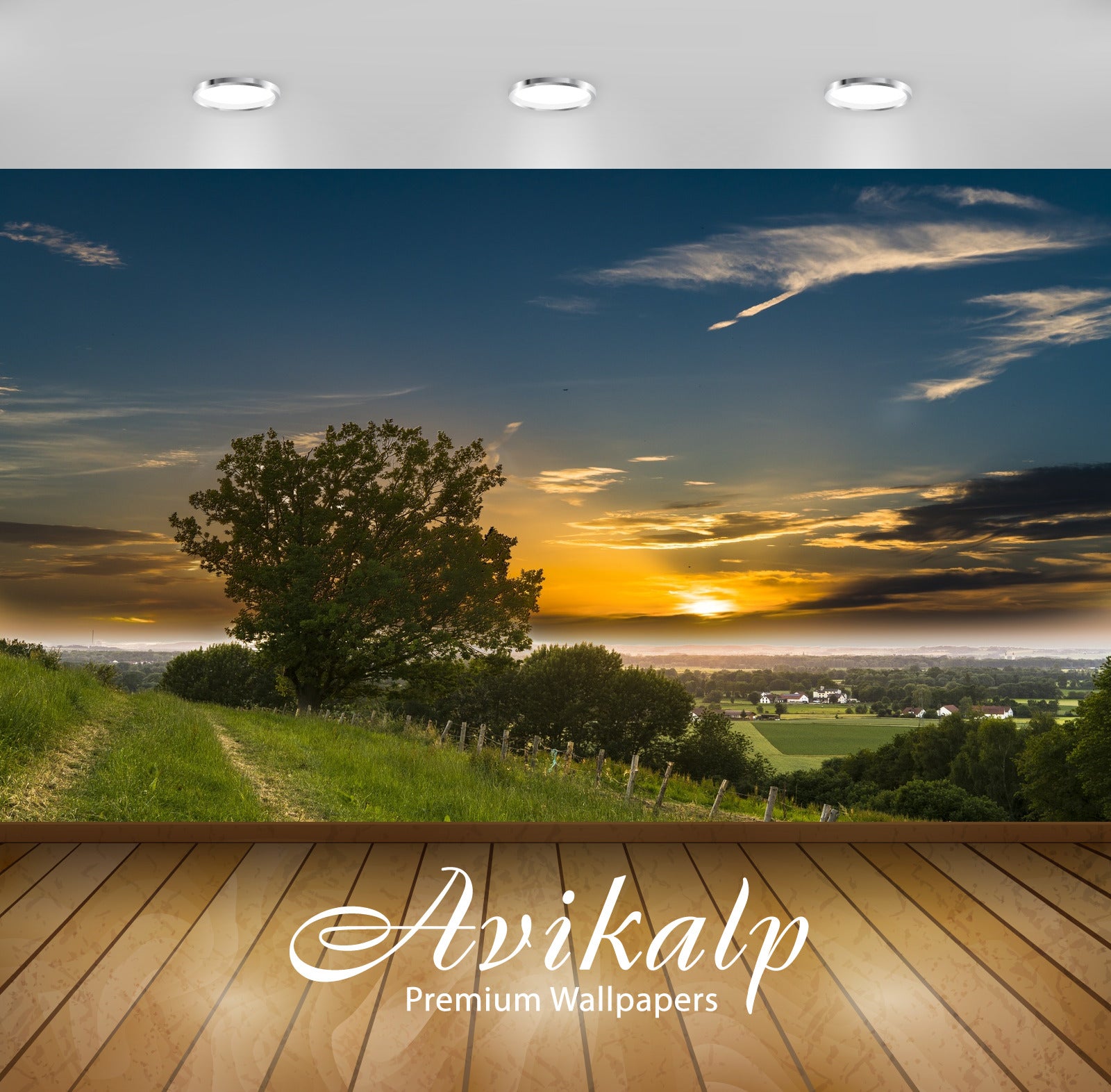 Avikalp Exclusive Premium sunset HD Wallpapers for Living room, Hall, Kids Room, Kitchen, TV Backgro Avikalp Exclusive Premium sunset HD Wallpapers for Living room, Hall, Kids Room, Kitchen, TV Backgro