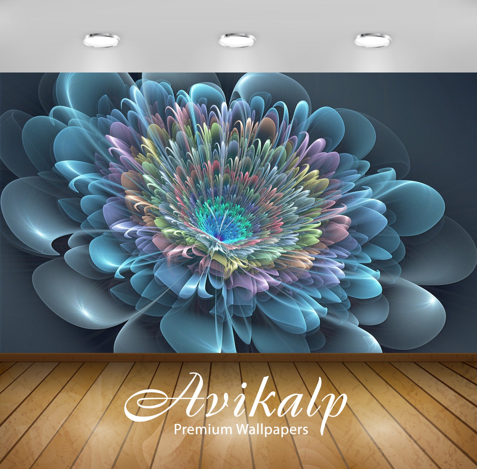 Avikalp Exclusive Awi3573 Colorful Flower Full HD Wallpapers for Living room, Hall, Kids Room, Kitch Avikalp Exclusive Awi3573 Colorful Flower Full HD Wallpapers for Living room, Hall, Kids Room, Kitch