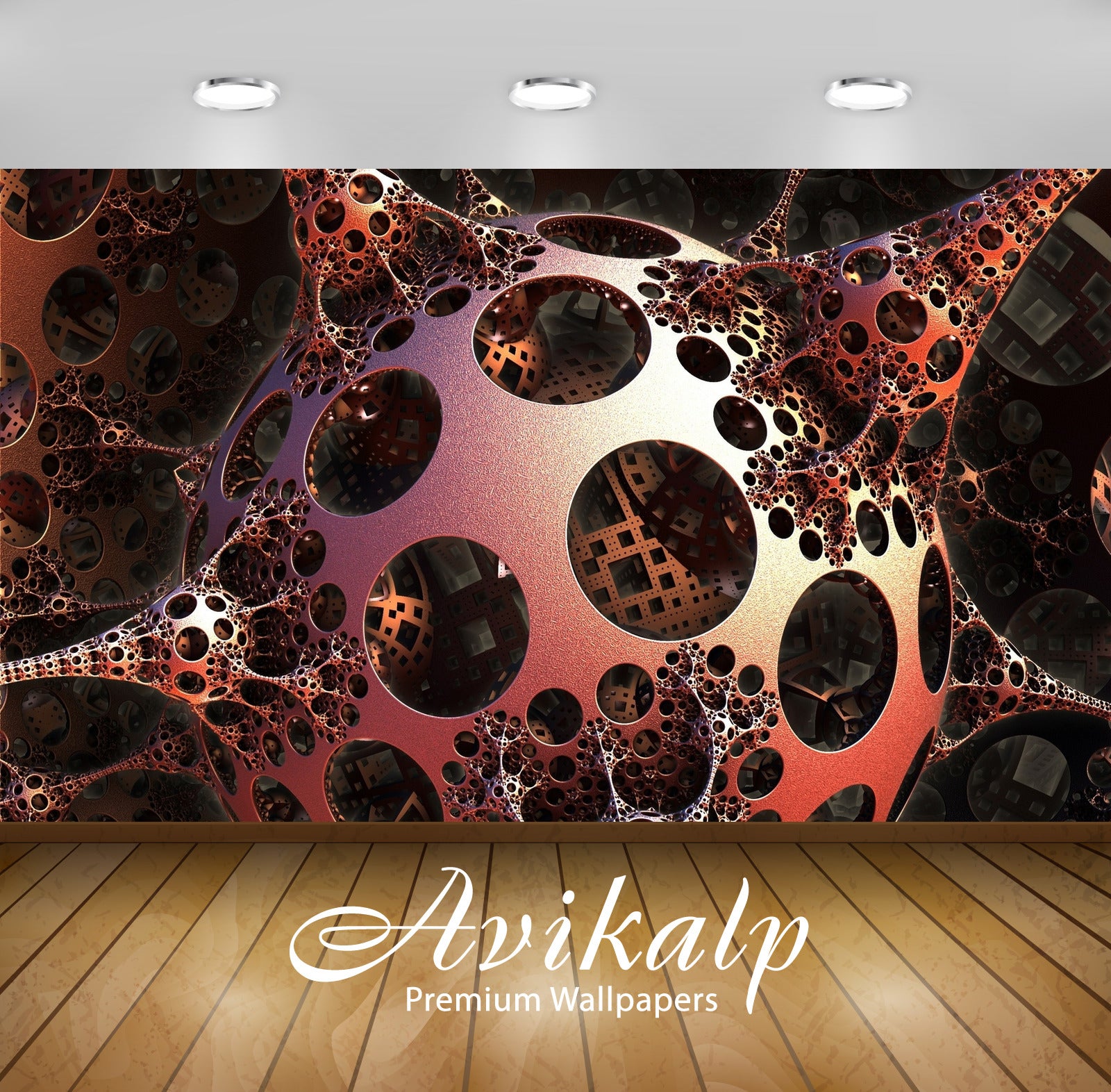 Avikalp Exclusive Awi3587 Connected Orbs Full HD Wallpapers for Living room, Hall, Kids Room, Kitche Avikalp Exclusive Awi3587 Connected Orbs Full HD Wallpapers for Living room, Hall, Kids Room, Kitche