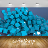 Avikalp Exclusive Awi3599 Cubes Full HD Wallpapers for Living room, Hall, Kids Room, Kitchen, TV Bac Avikalp Exclusive Awi3599 Cubes Full HD Wallpapers for Living room, Hall, Kids Room, Kitchen, TV Bac