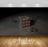 Avikalp Exclusive Awi3602 Cubes Full HD Wallpapers for Living room, Hall, Kids Room, Kitchen, TV Bac Avikalp Exclusive Awi3602 Cubes Full HD Wallpapers for Living room, Hall, Kids Room, Kitchen, TV Bac