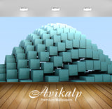 Avikalp Exclusive Awi3606 Cubes Full HD Wallpapers for Living room, Hall, Kids Room, Kitchen, TV Bac Avikalp Exclusive Awi3606 Cubes Full HD Wallpapers for Living room, Hall, Kids Room, Kitchen, TV Bac