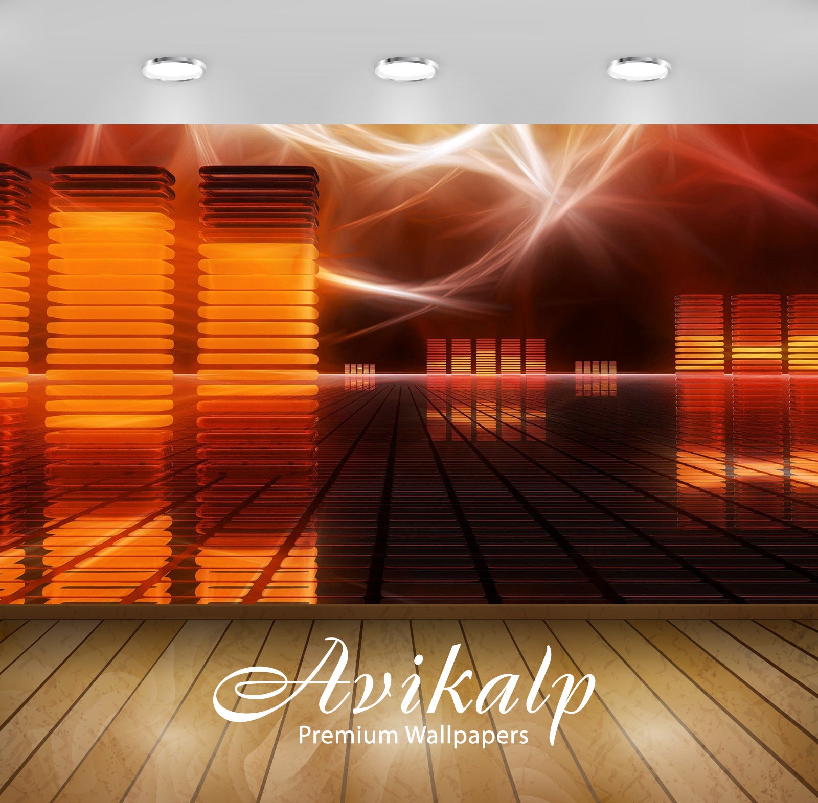 Avikalp Exclusive Awi3622 Equalizer Bars Full HD Wallpapers for Living room, Hall, Kids Room, Kitche Avikalp Exclusive Awi3622 Equalizer Bars Full HD Wallpapers for Living room, Hall, Kids Room, Kitche