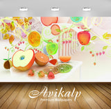 Avikalp Exclusive Awi3653 Fruit Full HD Wallpapers for Living room, Hall, Kids Room, Kitchen, TV Bac Avikalp Exclusive Awi3653 Fruit Full HD Wallpapers for Living room, Hall, Kids Room, Kitchen, TV Bac