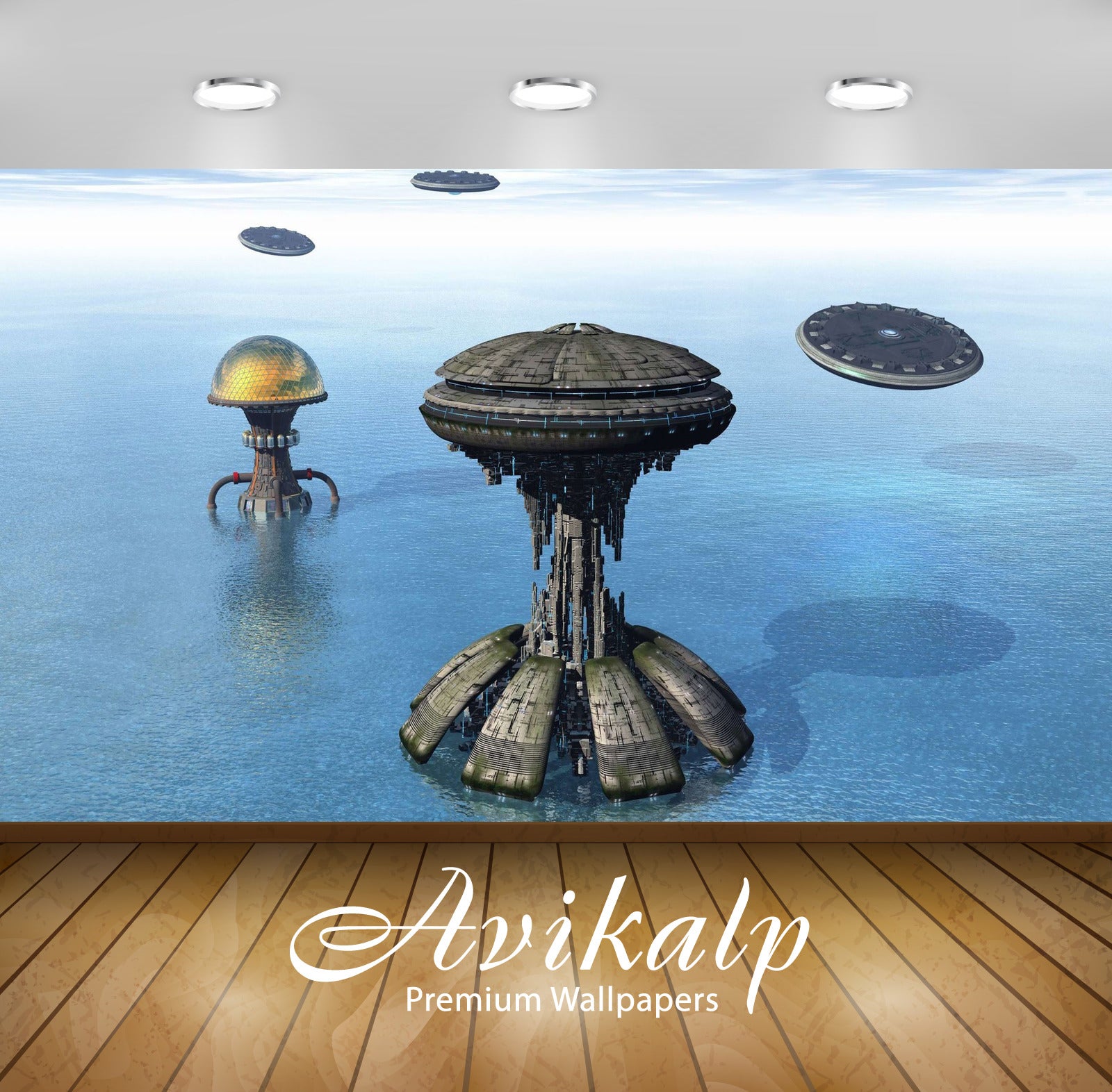 Avikalp Exclusive Awi3656 Future Oil Refineries Full HD Wallpapers for Living room, Hall, Kids Room, Avikalp Exclusive Awi3656 Future Oil Refineries Full HD Wallpapers for Living room, Hall, Kids Room,