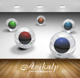 Avikalp Exclusive Awi3700 Glass Spheres Full HD Wallpapers for Living room, Hall, Kids Room, Kitchen Avikalp Exclusive Awi3700 Glass Spheres Full HD Wallpapers for Living room, Hall, Kids Room, Kitchen