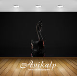 Avikalp Exclusive Awi3703 Glass Swan Full HD Wallpapers for Living room, Hall, Kids Room, Kitchen, T Avikalp Exclusive Awi3703 Glass Swan Full HD Wallpapers for Living room, Hall, Kids Room, Kitchen, T