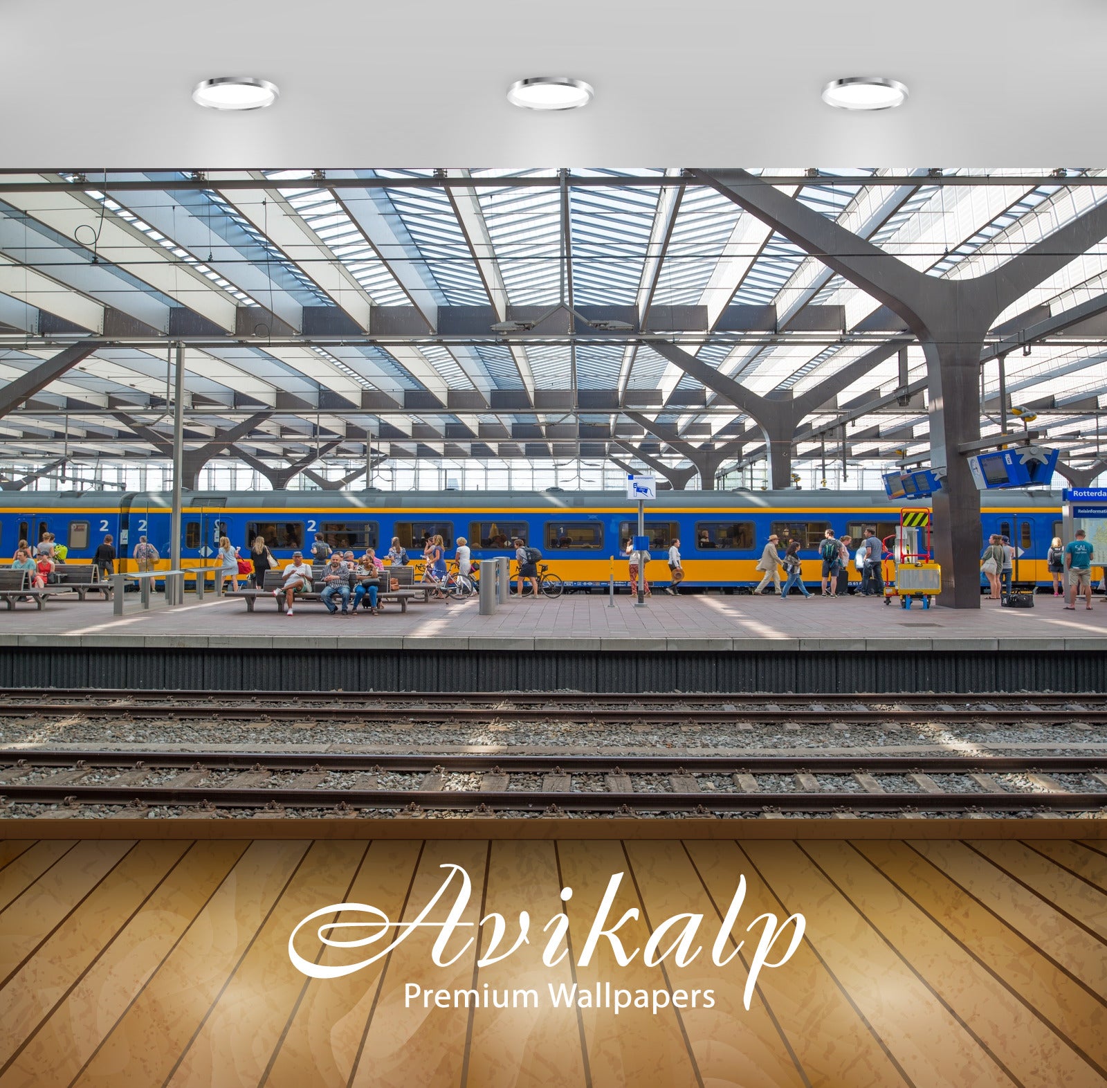 Avikalp Exclusive Premium train HD Wallpapers for Living room, Hall, Kids Room, Kitchen, TV Backgrou Avikalp Exclusive Premium train HD Wallpapers for Living room, Hall, Kids Room, Kitchen, TV Backgrou