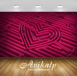 Avikalp Exclusive Awi3746 Heart And Arrow Full HD Wallpapers for Living room, Hall, Kids Room, Kitch Avikalp Exclusive Awi3746 Heart And Arrow Full HD Wallpapers for Living room, Hall, Kids Room, Kitch