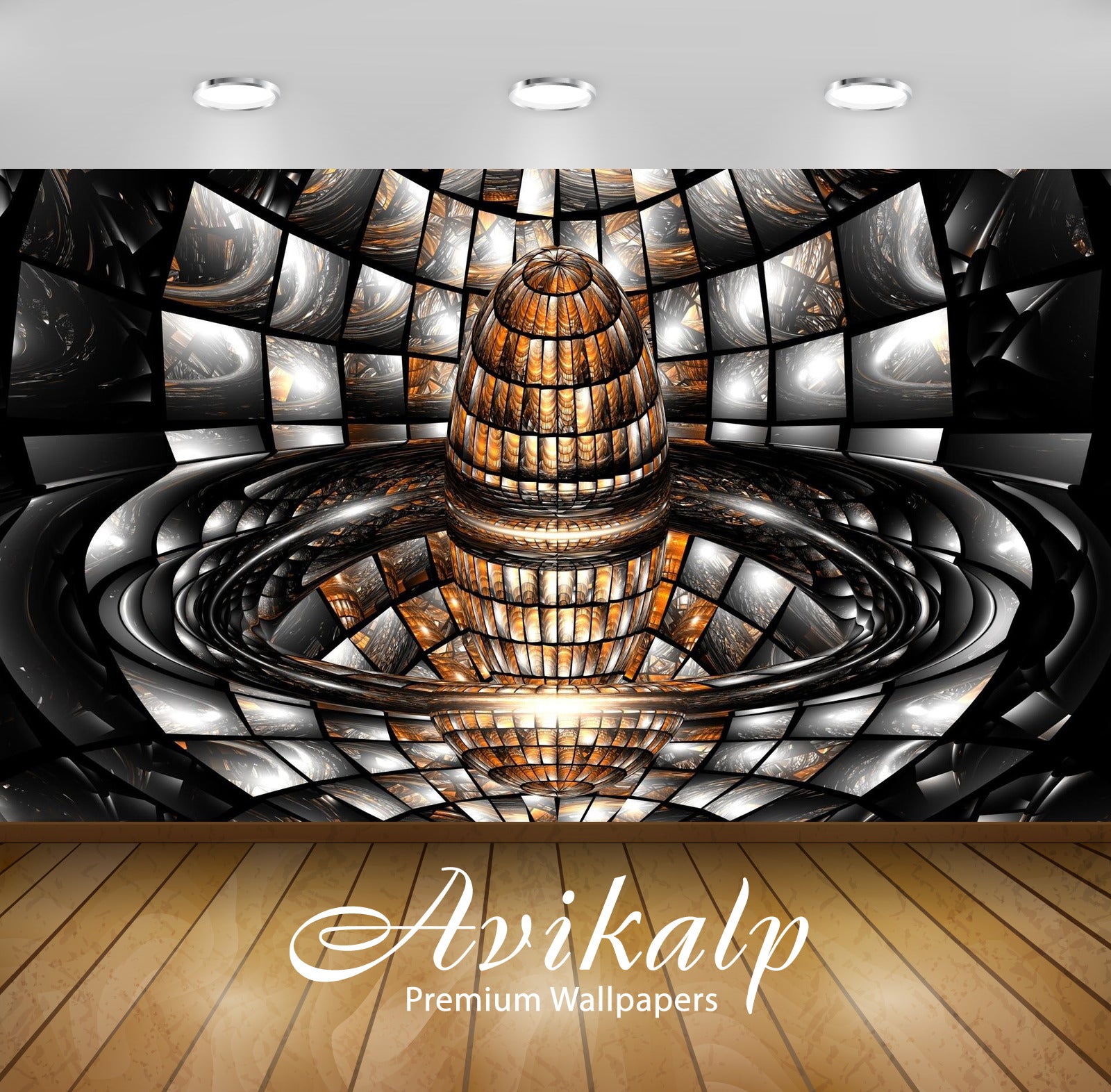 Avikalp Exclusive Awi3812 Mirrors Surrounding The Glowing Core Full HD Wallpapers for Living room, H Avikalp Exclusive Awi3812 Mirrors Surrounding The Glowing Core Full HD Wallpapers for Living room, H