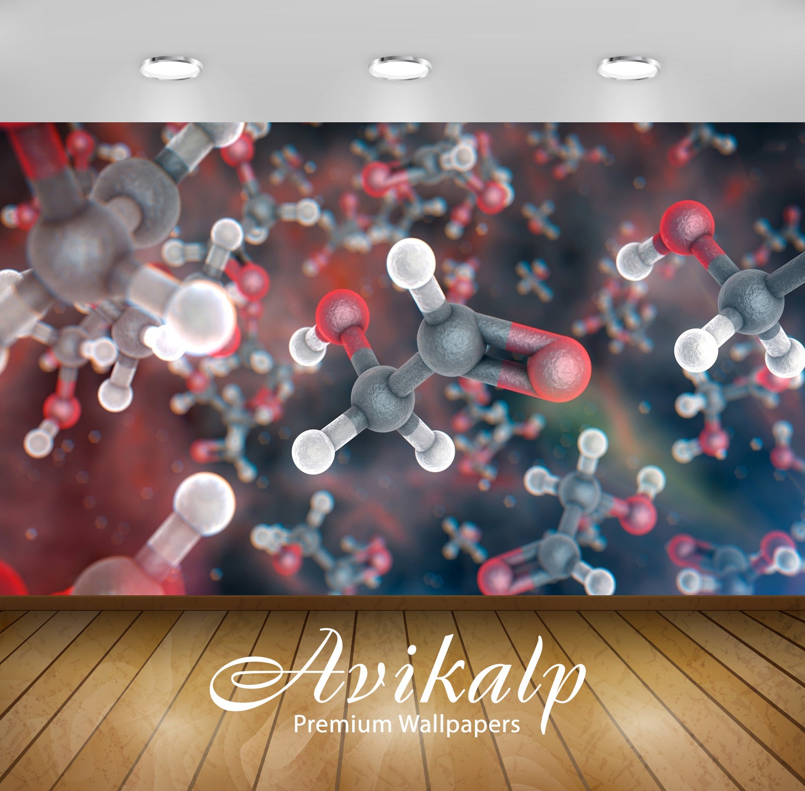 Avikalp Exclusive Awi3815 Molecules Full HD Wallpapers for Living room, Hall, Kids Room, Kitchen, TV Avikalp Exclusive Awi3815 Molecules Full HD Wallpapers for Living room, Hall, Kids Room, Kitchen, TV