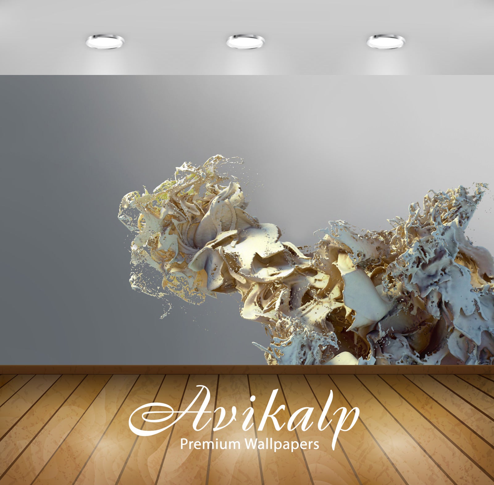 Avikalp Exclusive Awi3828 Paint Flow Full HD Wallpapers for Living room, Hall, Kids Room, Kitchen, T Avikalp Exclusive Awi3828 Paint Flow Full HD Wallpapers for Living room, Hall, Kids Room, Kitchen, T