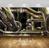 Avikalp Exclusive Awi3839 Pipes Full HD Wallpapers for Living room, Hall, Kids Room, Kitchen, TV Bac Avikalp Exclusive Awi3839 Pipes Full HD Wallpapers for Living room, Hall, Kids Room, Kitchen, TV Bac