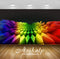Avikalp Exclusive Awi3849 Rainbow Rhombuses Full HD Wallpapers for Living room, Hall, Kids Room, Kit