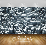 Avikalp Exclusive Awi3888 Shapes Full HD Wallpapers for Living room, Hall, Kids Room, Kitchen, TV Ba Avikalp Exclusive Awi3888 Shapes Full HD Wallpapers for Living room, Hall, Kids Room, Kitchen, TV Ba