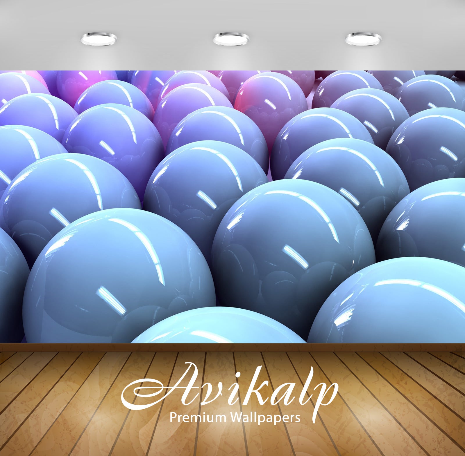 Avikalp Exclusive Awi3892 Shiny Blue Spheres Full HD Wallpapers for Living room, Hall, Kids Room, Ki Avikalp Exclusive Awi3892 Shiny Blue Spheres Full HD Wallpapers for Living room, Hall, Kids Room, Ki