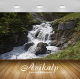 Avikalp Exclusive Premium waterfall HD Wallpapers for Living room, Hall, Kids Room, Kitchen, TV Back Avikalp Exclusive Premium waterfall HD Wallpapers for Living room, Hall, Kids Room, Kitchen, TV Back