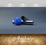 Avikalp Exclusive Awi3925 Sphere And Metallic Cylinders Full HD Wallpapers for Living room, Hall, Ki Avikalp Exclusive Awi3925 Sphere And Metallic Cylinders Full HD Wallpapers for Living room, Hall, Ki