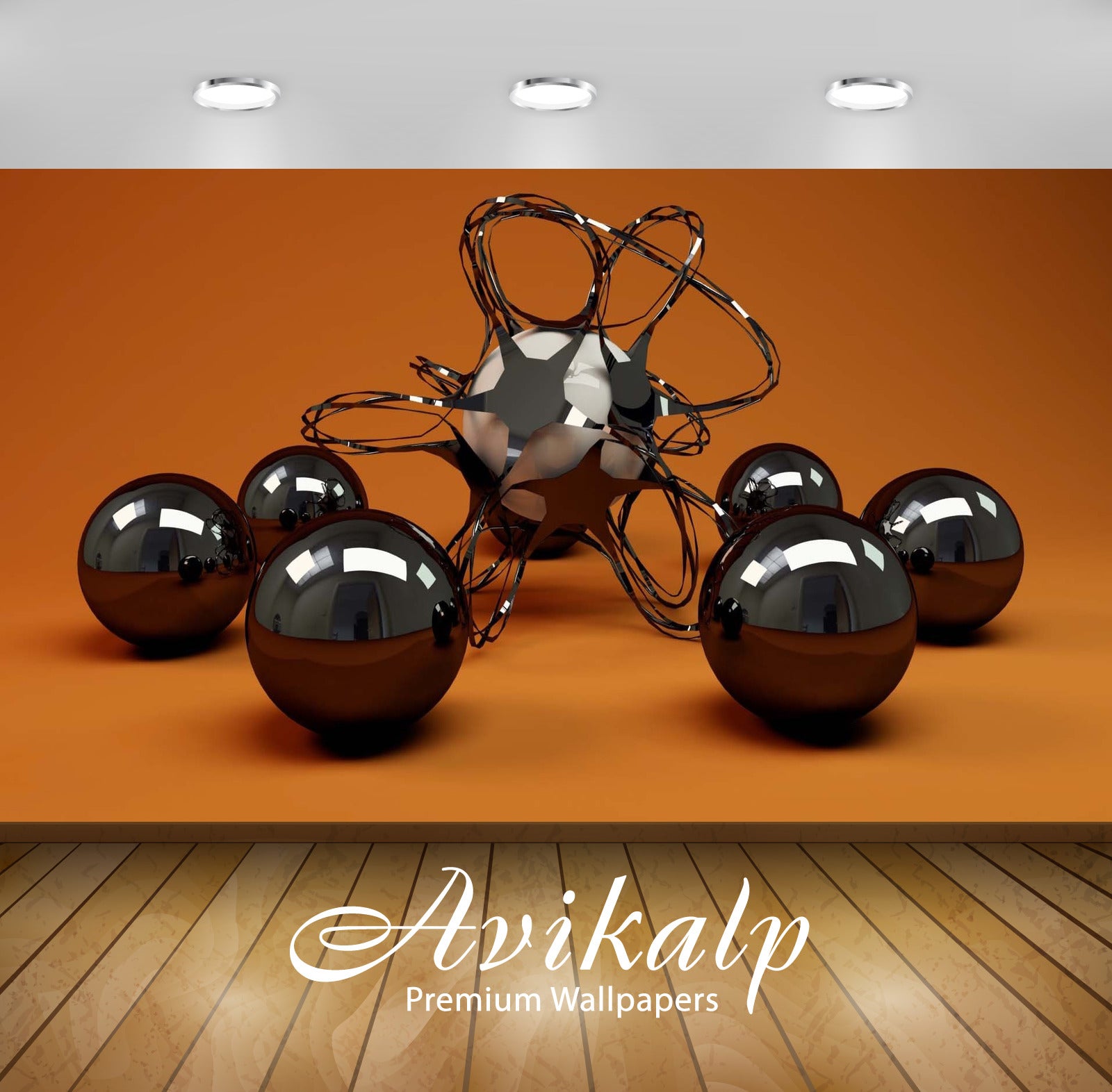 Avikalp Exclusive Awi3933 Spheres Full HD Wallpapers for Living room, Hall, Kids Room, Kitchen, TV B Avikalp Exclusive Awi3933 Spheres Full HD Wallpapers for Living room, Hall, Kids Room, Kitchen, TV B