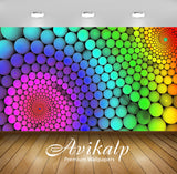 Avikalp Exclusive Awi3935 Spheres Full HD Wallpapers for Living room, Hall, Kids Room, Kitchen, TV B Avikalp Exclusive Awi3935 Spheres Full HD Wallpapers for Living room, Hall, Kids Room, Kitchen, TV B